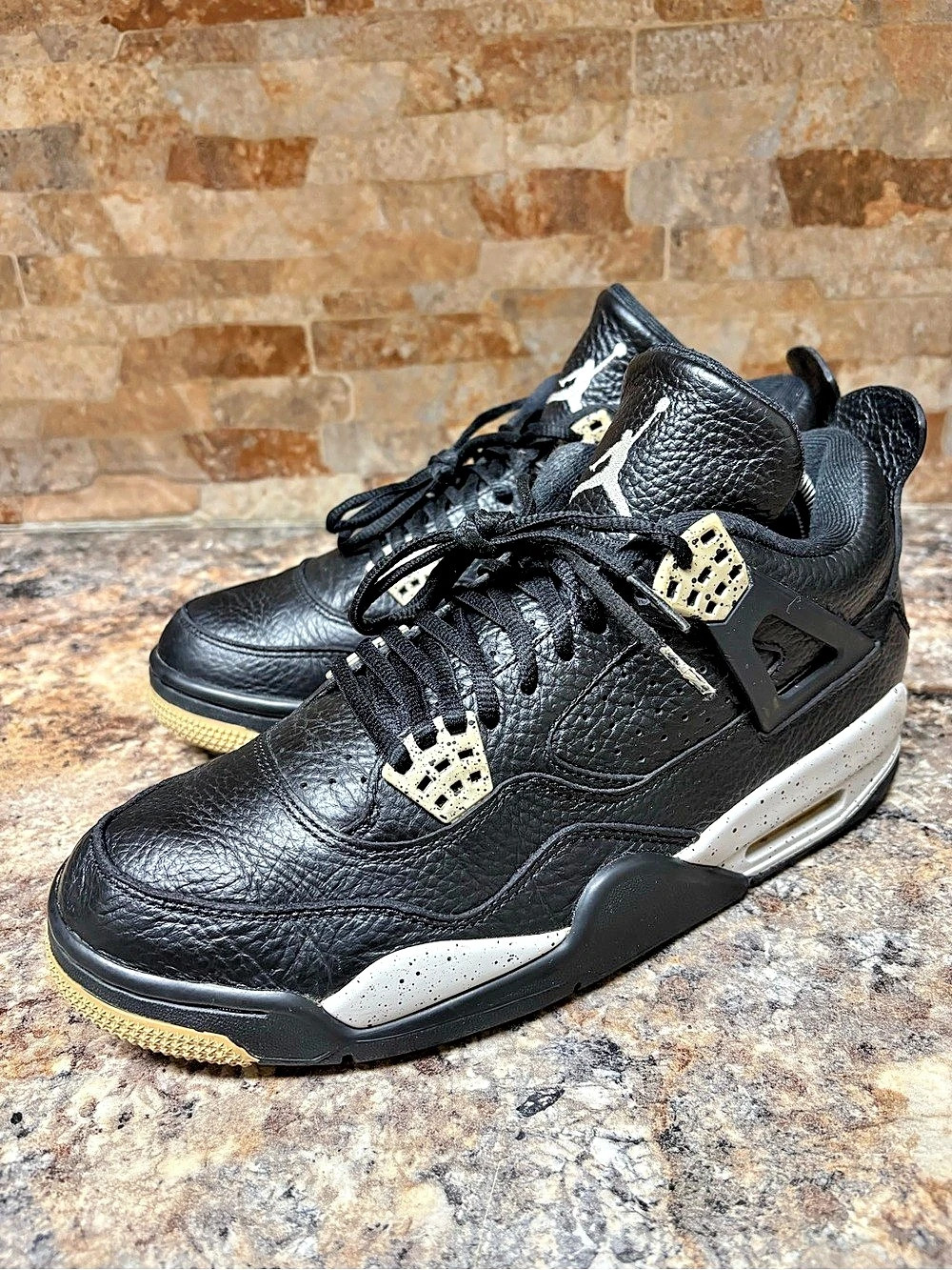 Air Jordan 4 Retro LS Oreo 2015 314254-003 Size 9.5